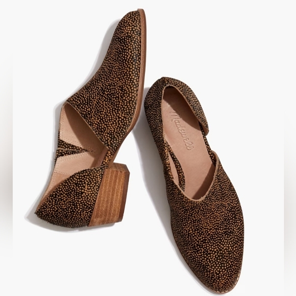 The Lucie Shoe In Spotted Calf Hair - Picture 1 of 8